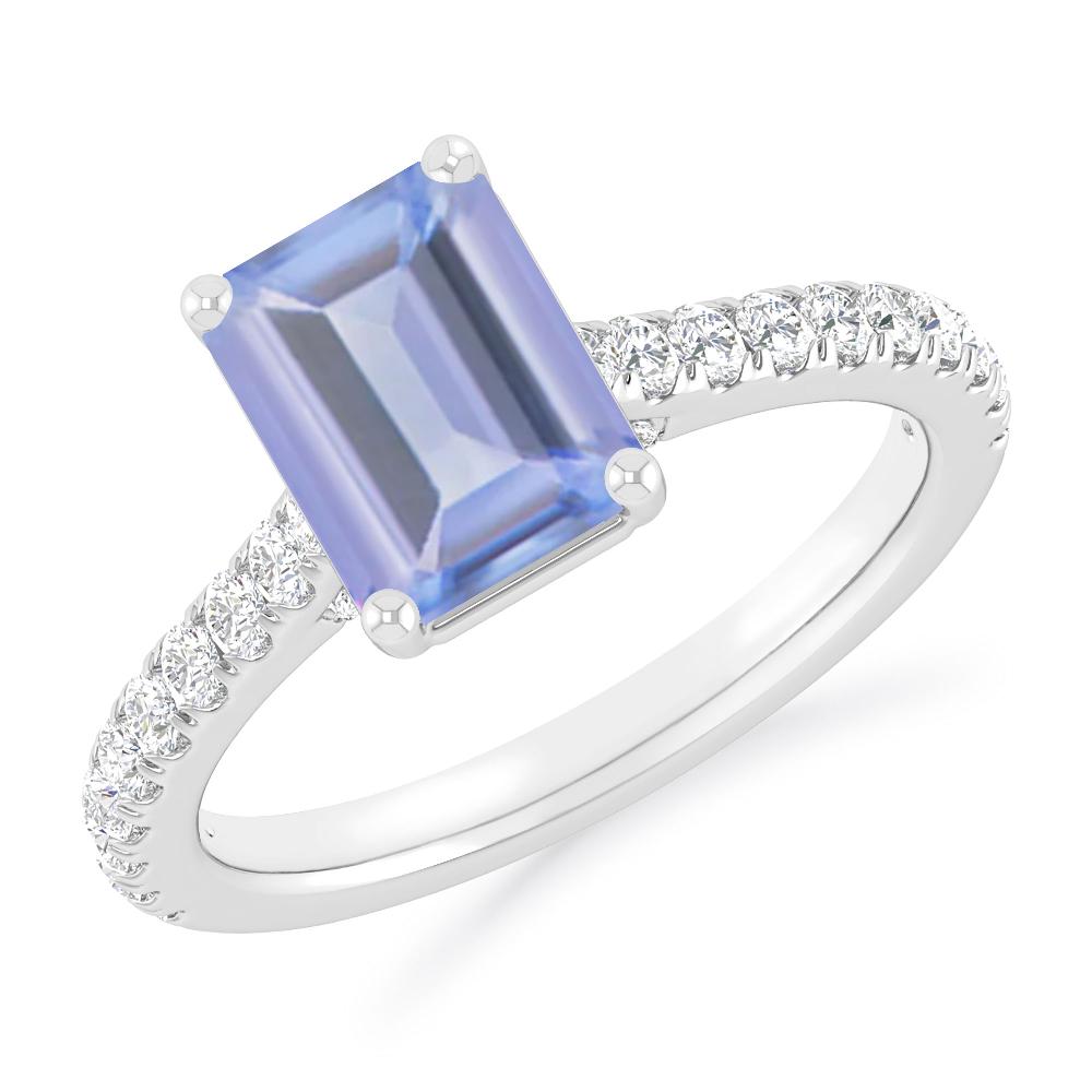 White Gold - Tanzanite