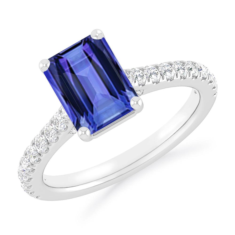 White Gold - Tanzanite