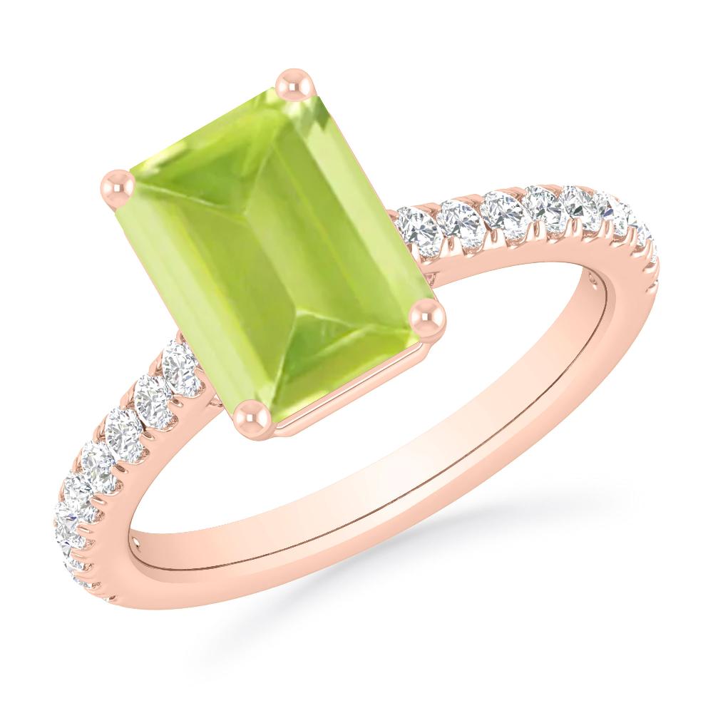 Rose Gold - Peridot