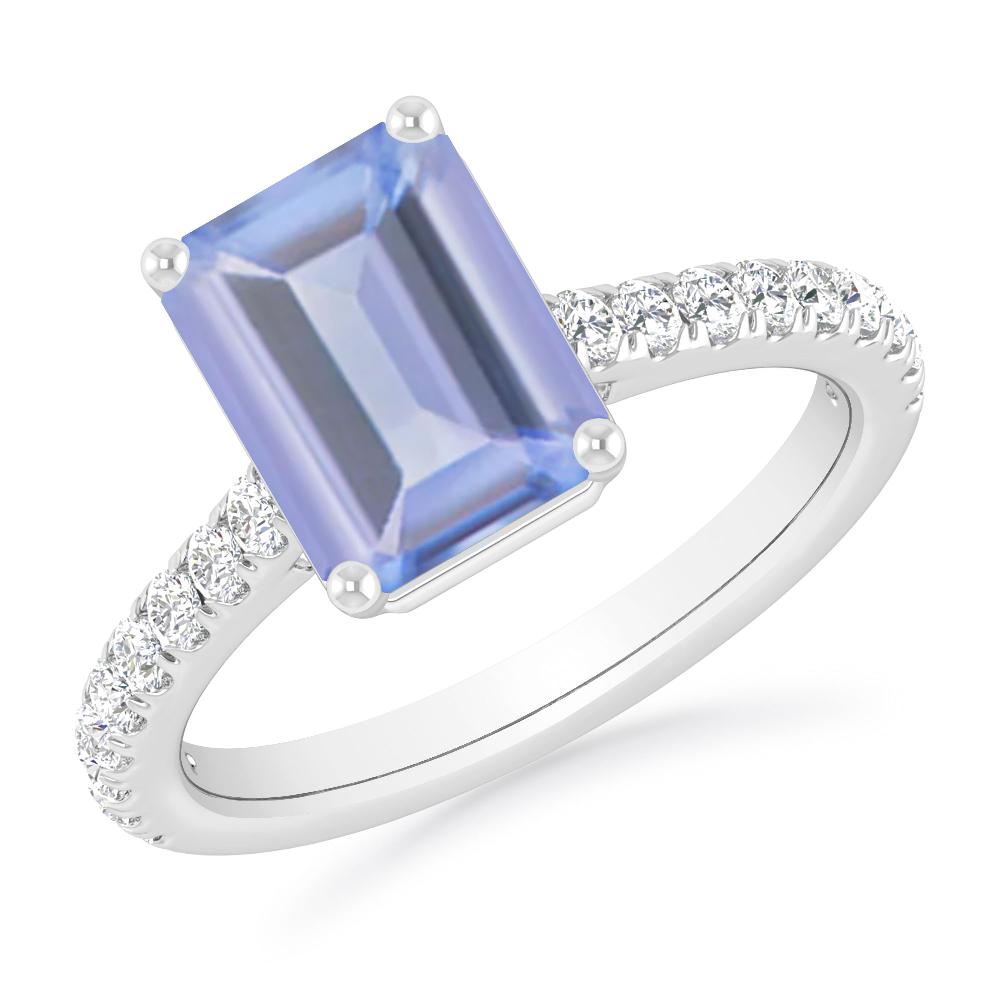 White Gold - Tanzanite