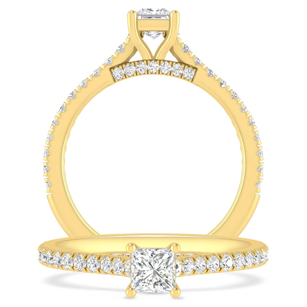 Yellow Gold - Diamond