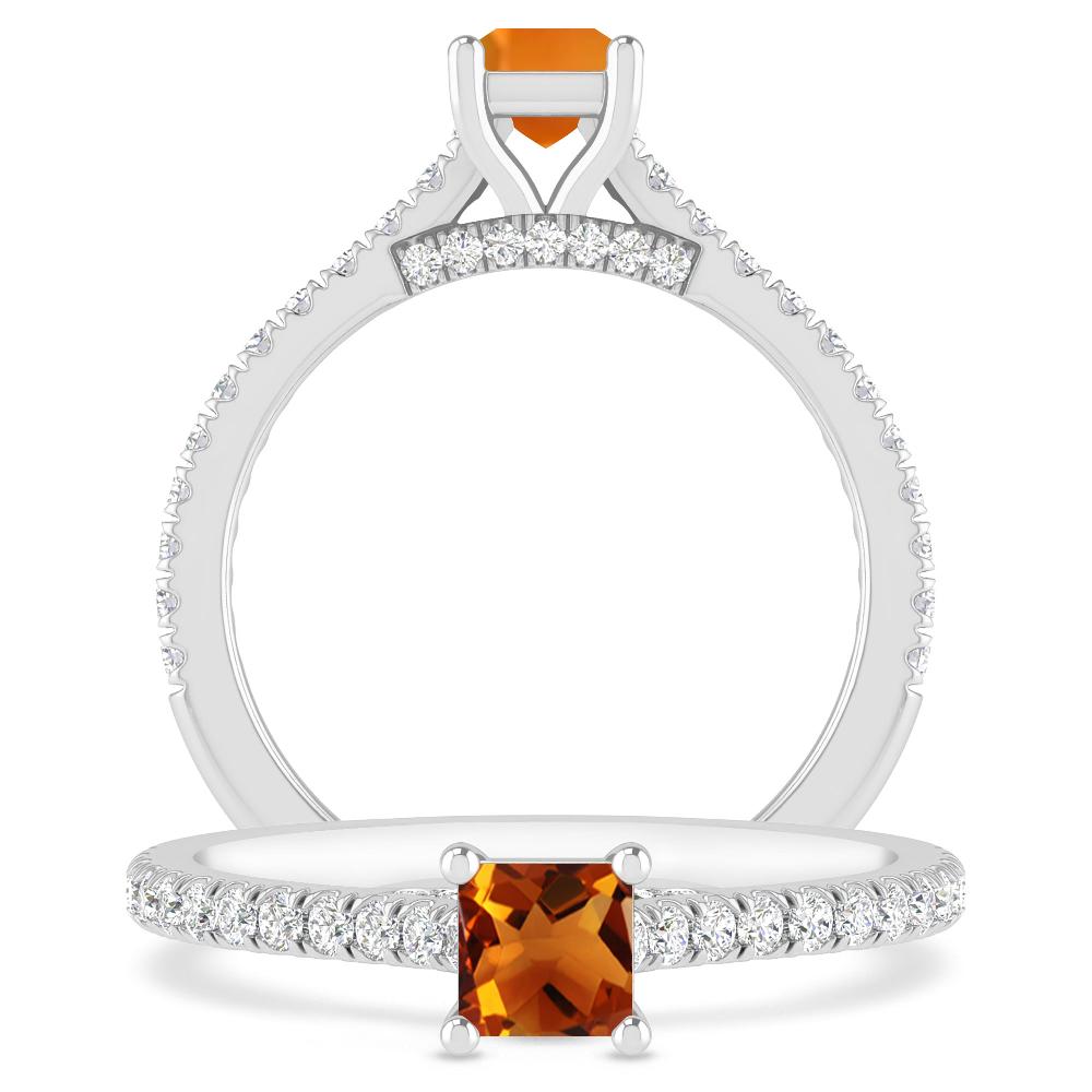 White Gold - Citrine