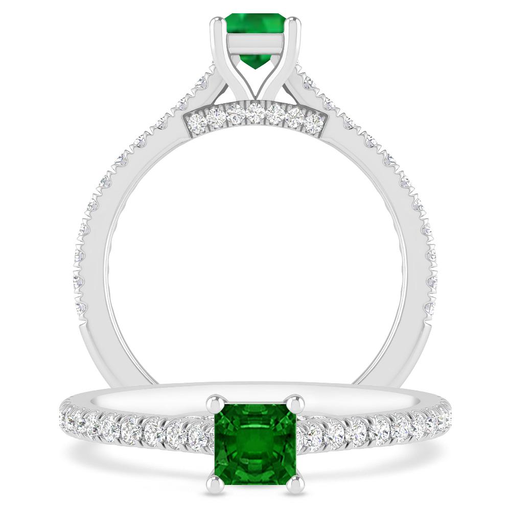 White Gold - Emerald