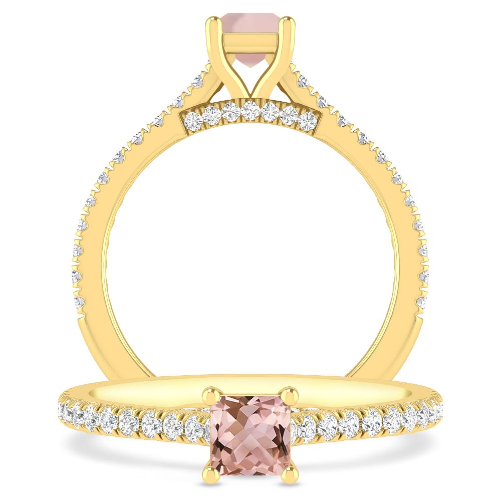 Yellow Gold - Morganite