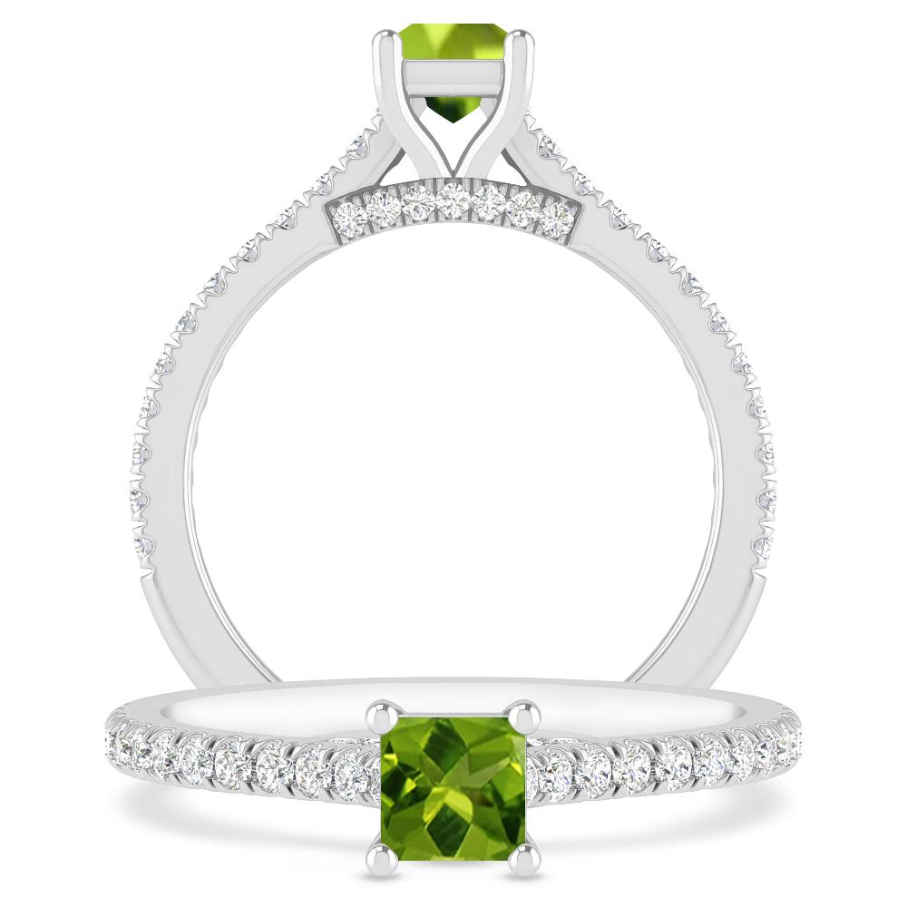 White Gold - Peridot