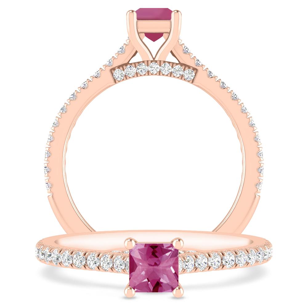 Rose Gold - Pink Tourmaline