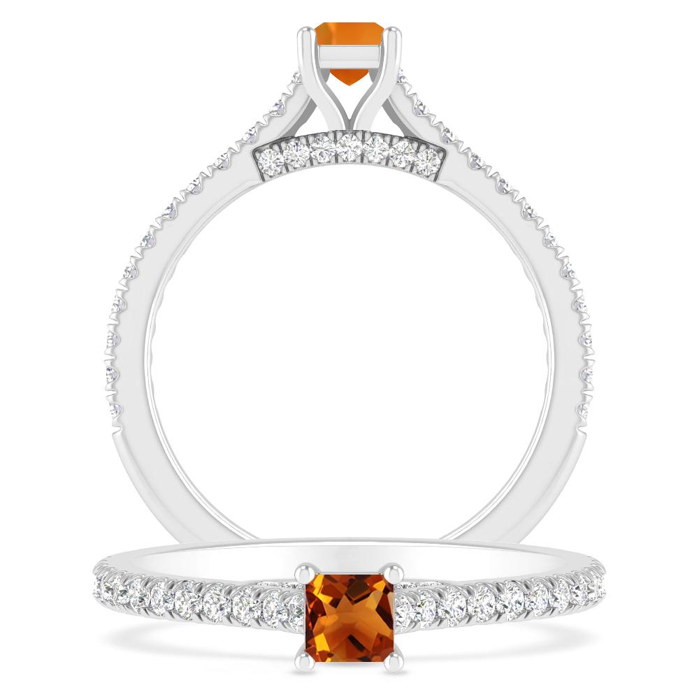 White Gold - Citrine