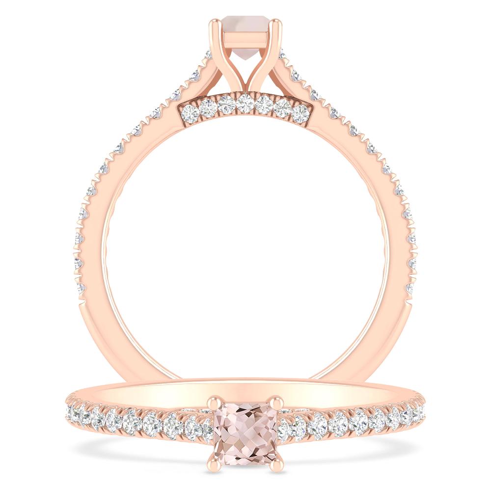 Rose Gold - Morganite