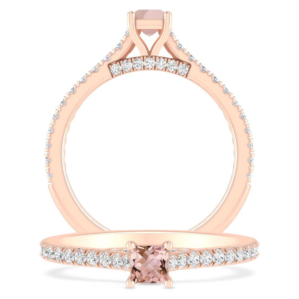 Rose Gold - Morganite
