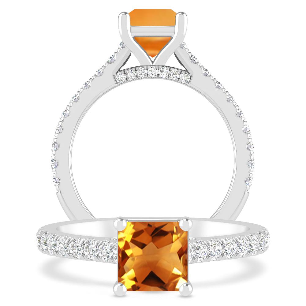 White Gold - Citrine