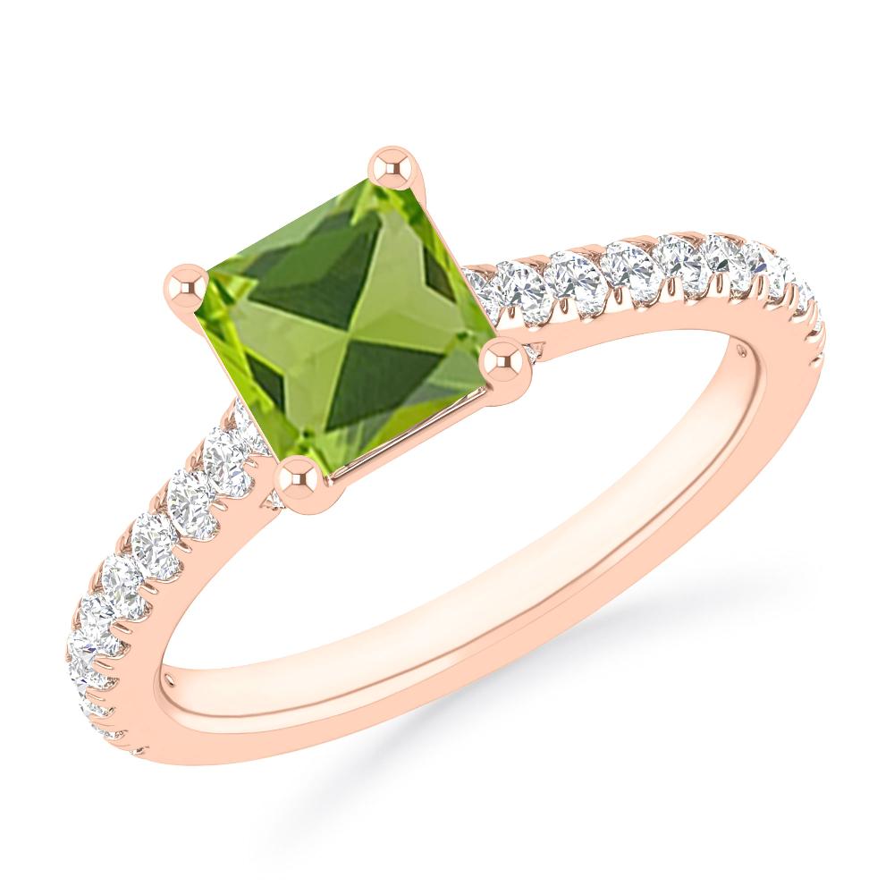 Rose Gold - Peridot