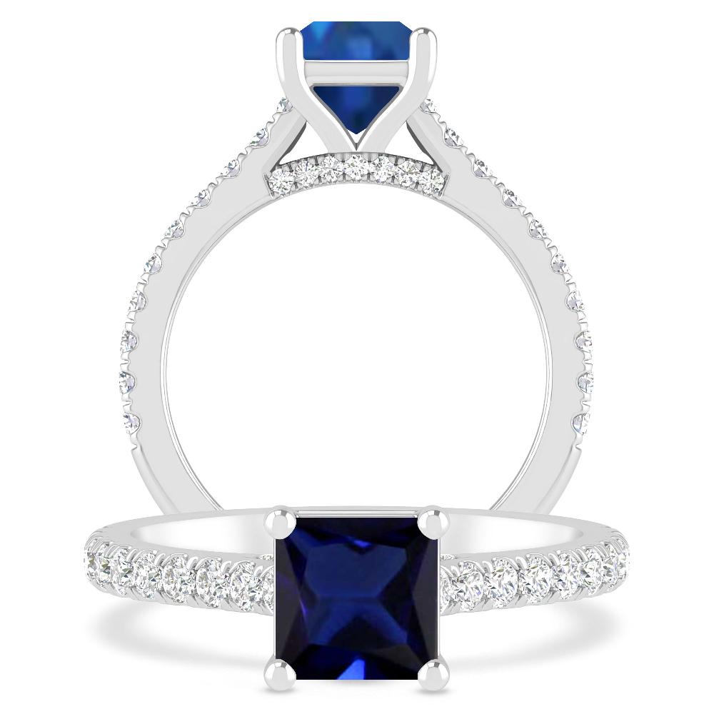 White Gold - Sapphire