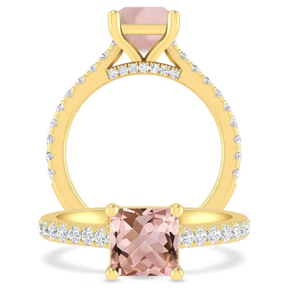 Yellow Gold - Morganite