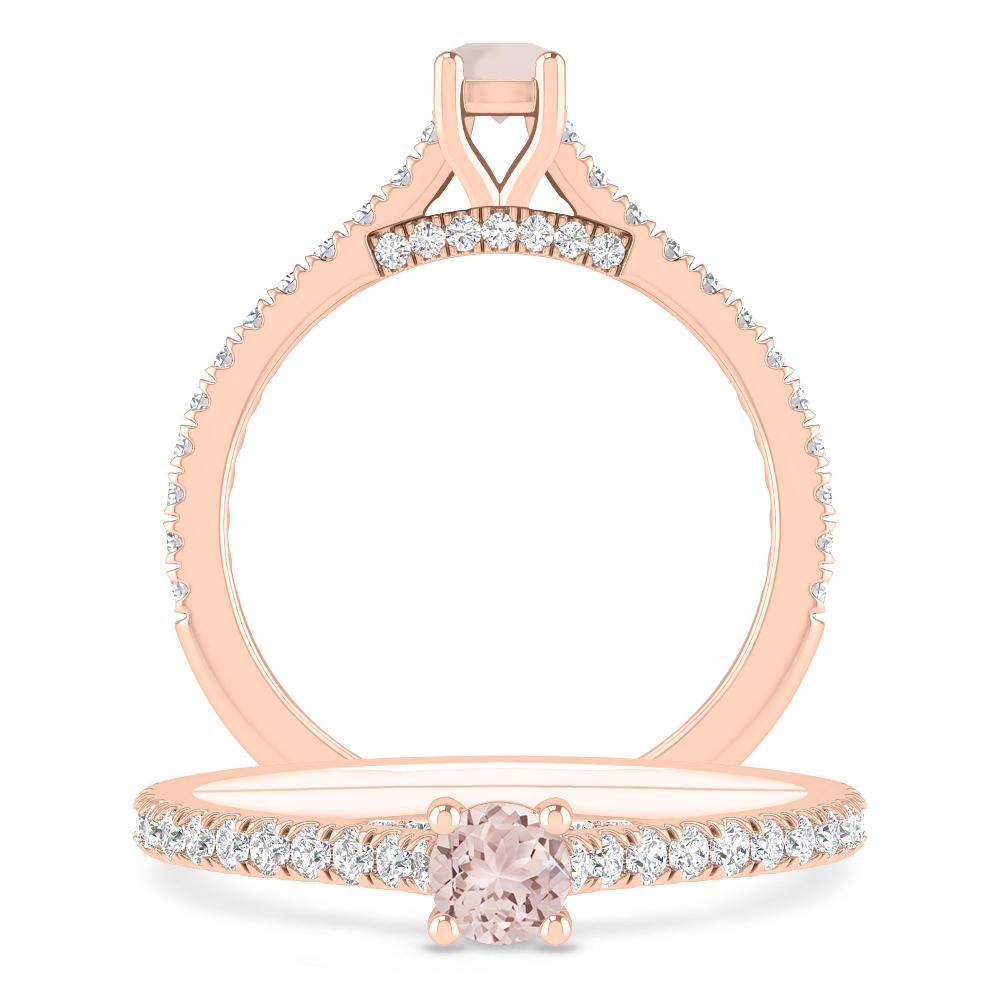 Rose Gold - Morganite