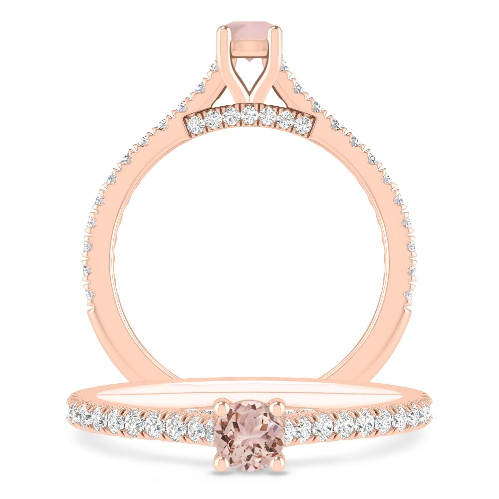 Rose Gold - Morganite