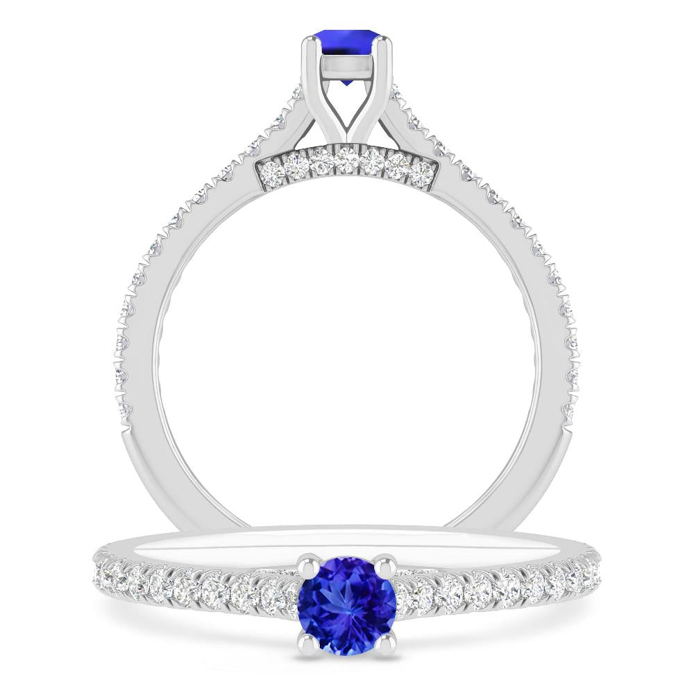 White Gold - Tanzanite