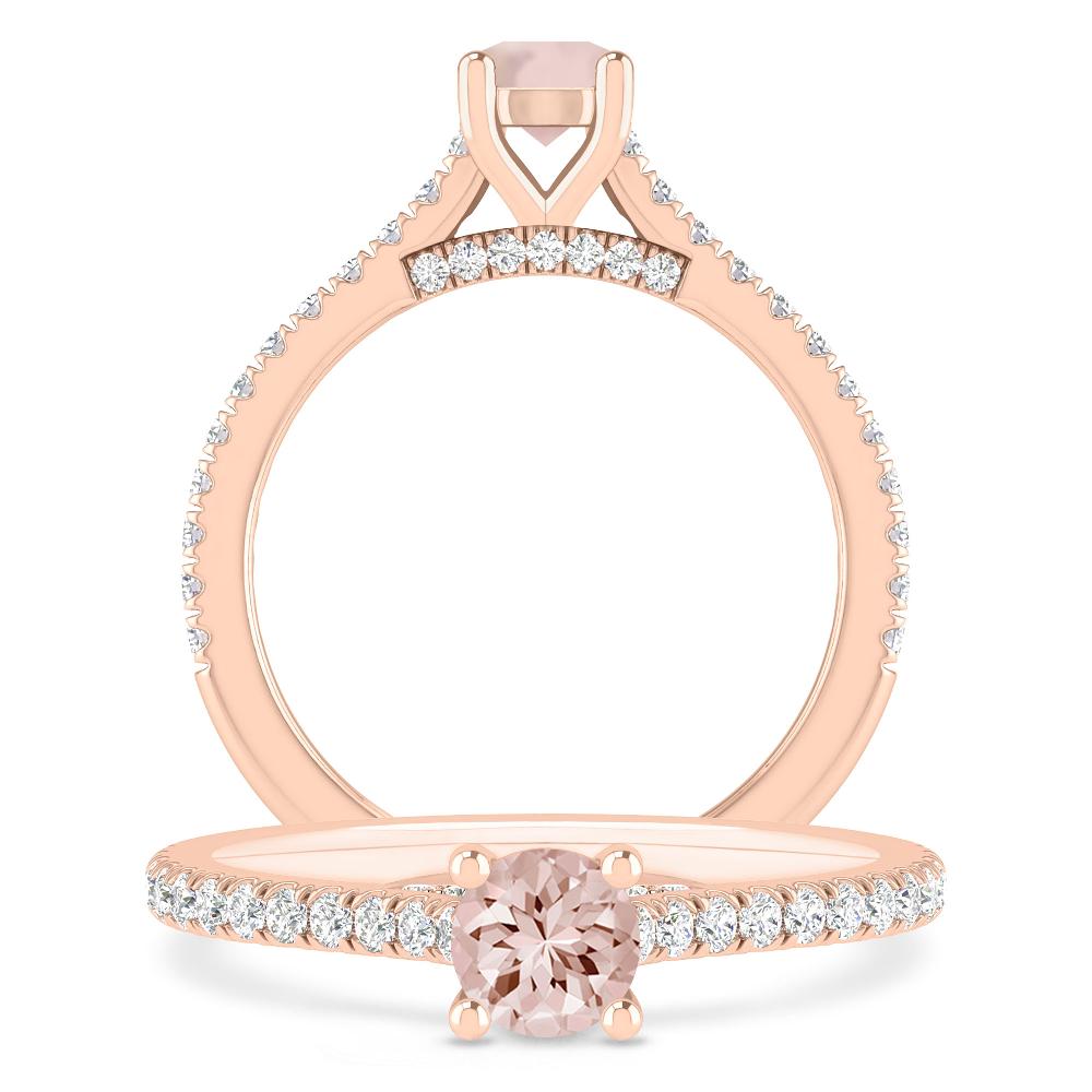 Rose Gold - Morganite