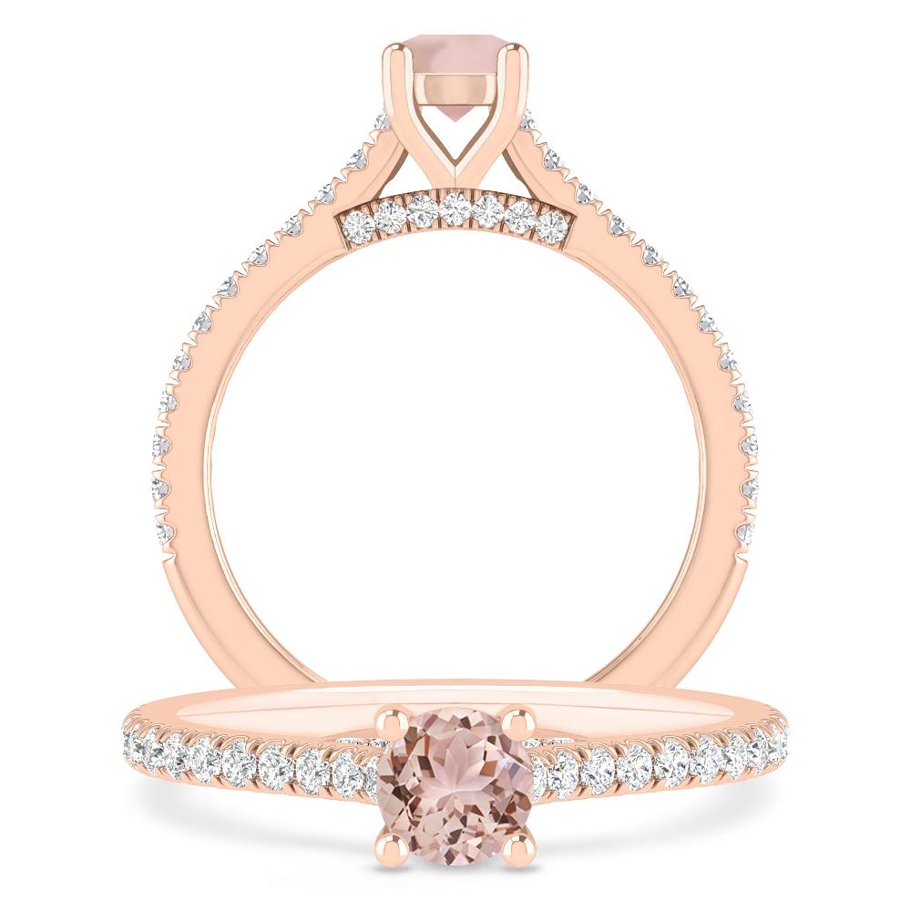 Rose Gold - Morganite