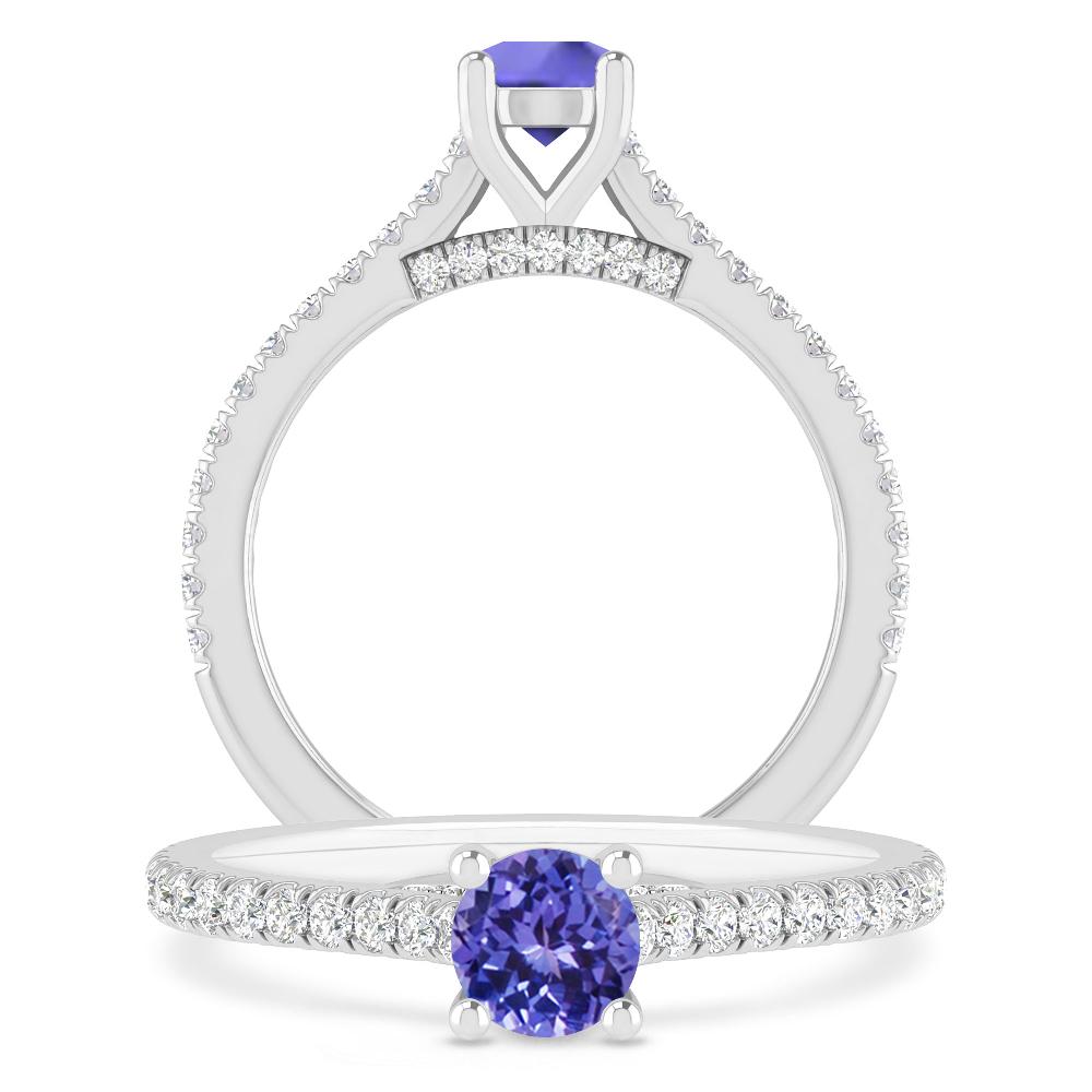 White Gold - Tanzanite