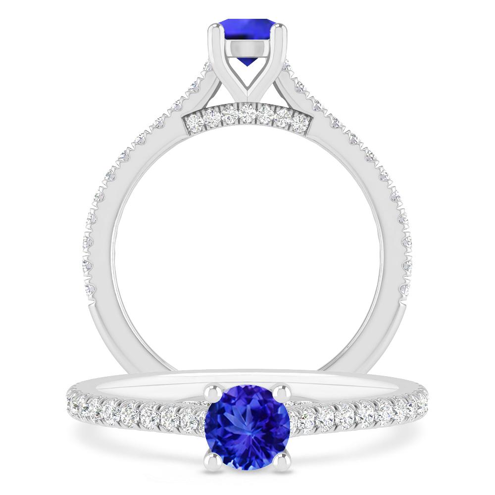 White Gold - Tanzanite