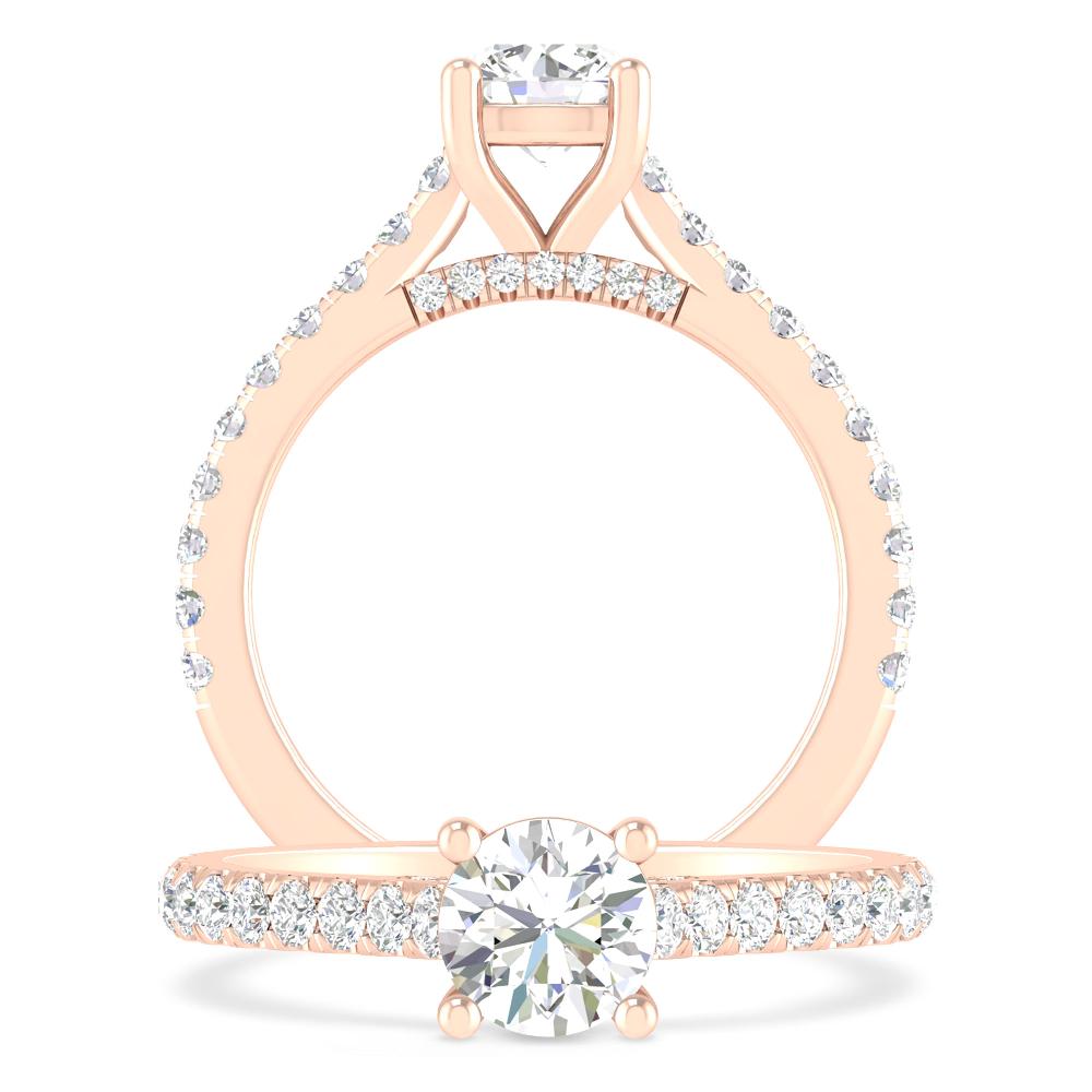 Rose Gold - Diamond