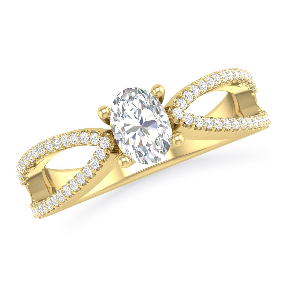 Yellow Gold - Oval
