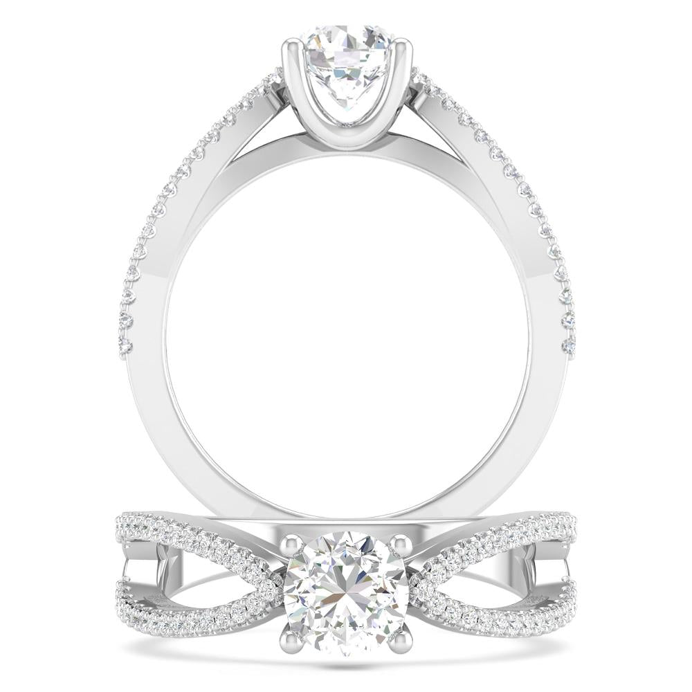 White Gold - Round