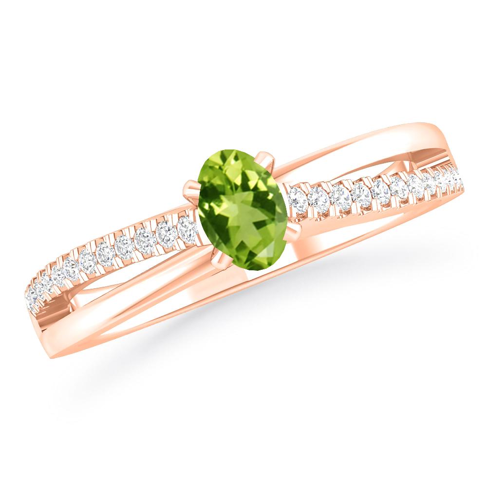Rose Gold - Peridot