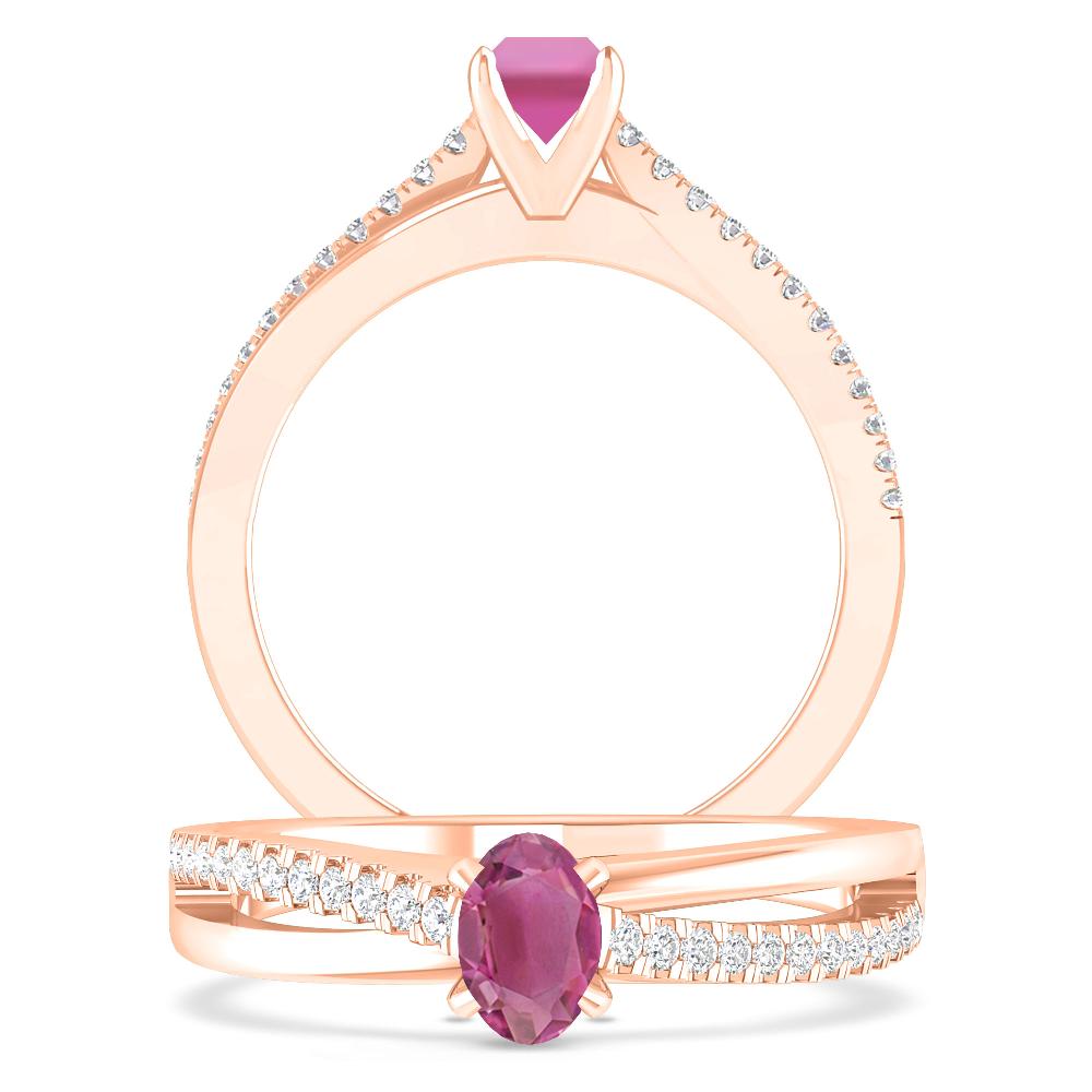 Rose Gold - Pink Tourmaline