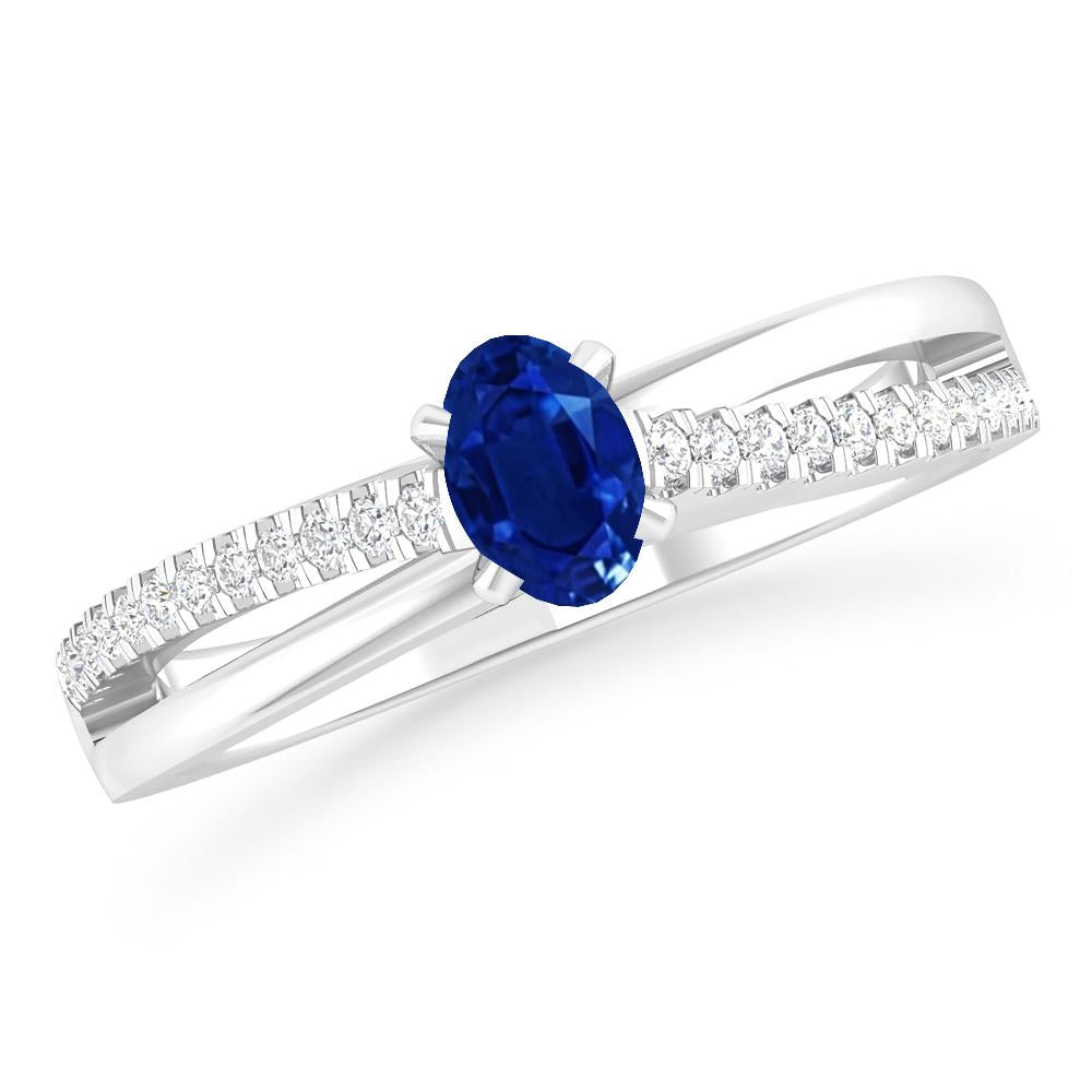 White Gold - Sapphire