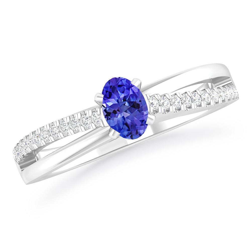 White Gold - Tanzanite