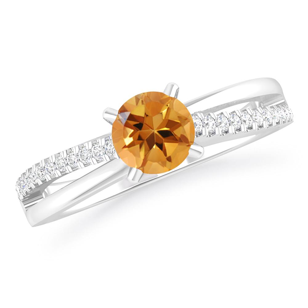 White Gold - Citrine