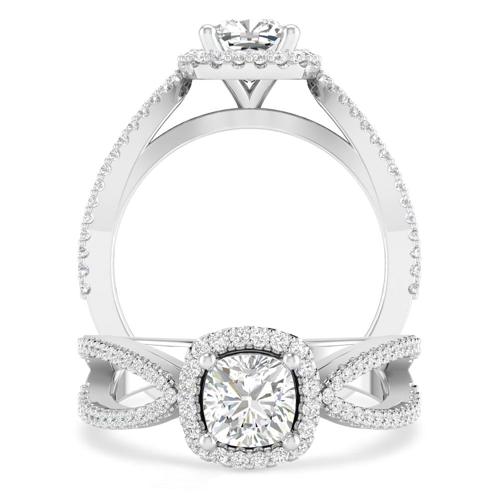 White Gold - Cushion