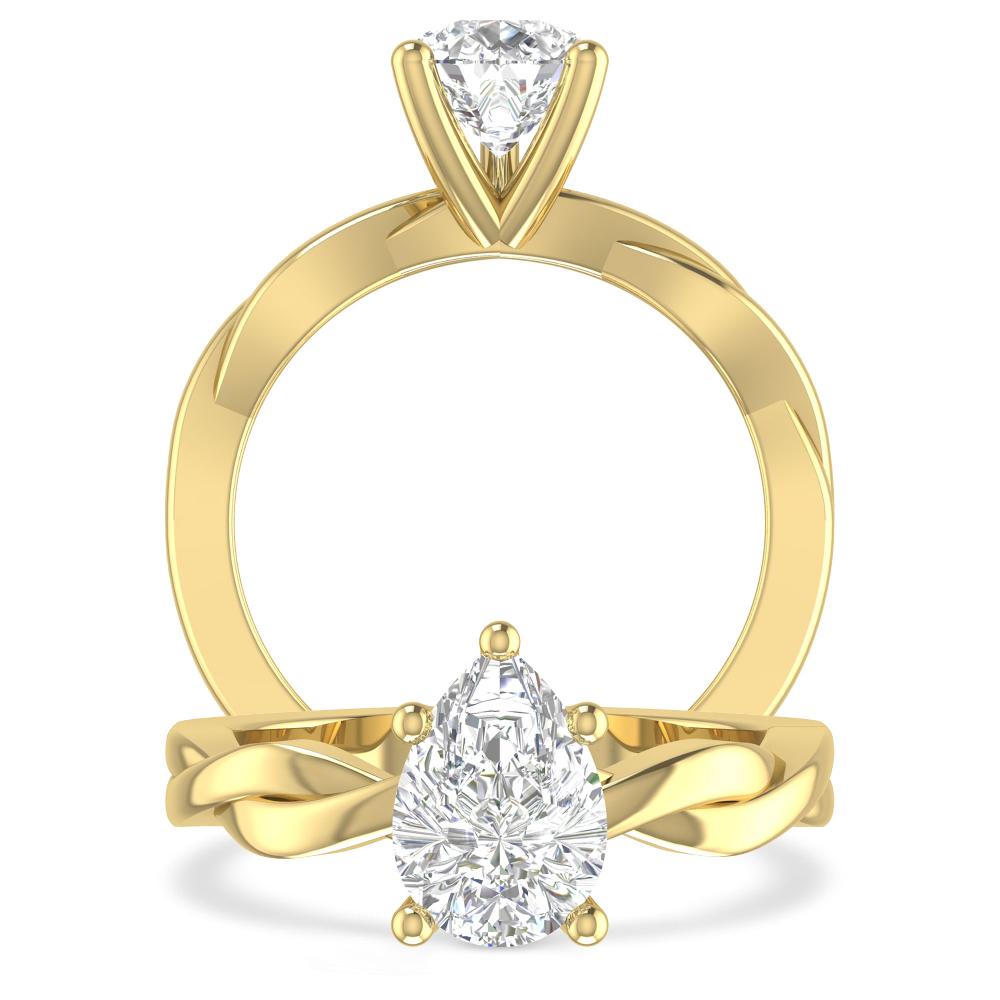 Yellow Gold - Pear