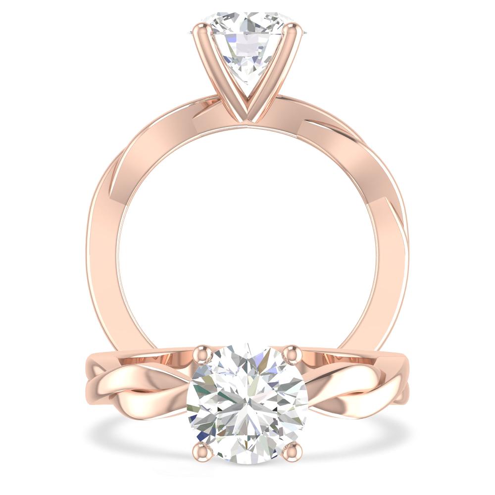 Rose Gold - Round