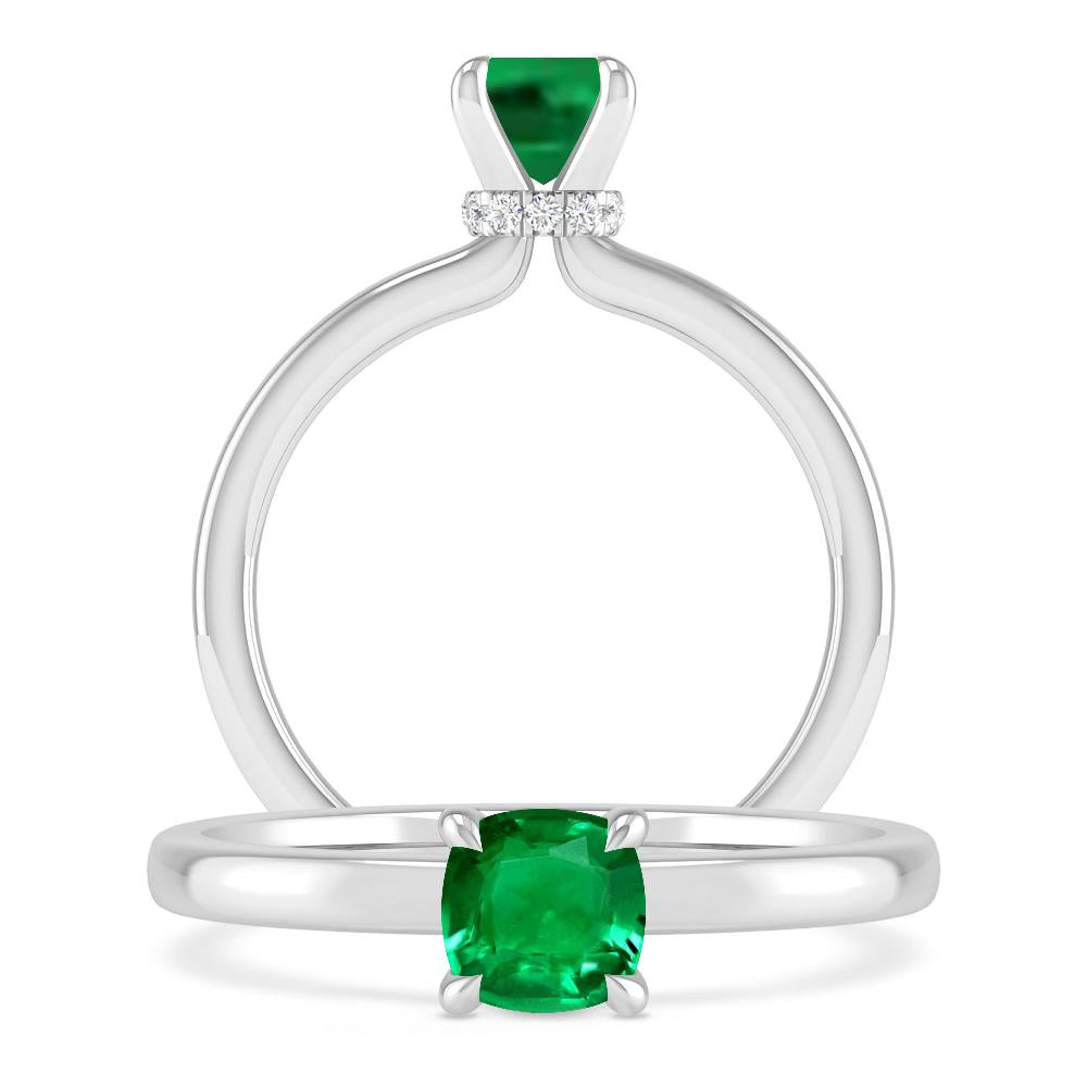 White Gold - Emerald