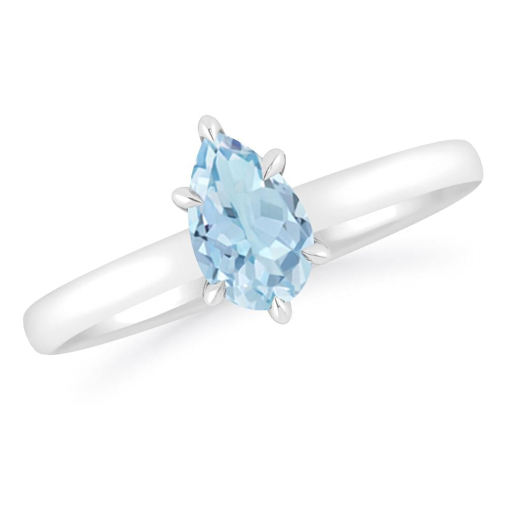 White Gold - Aquamarine