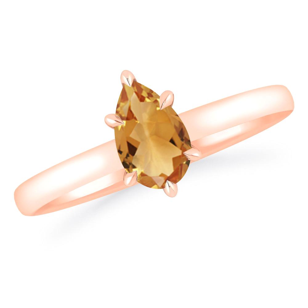Rose Gold - Citrine