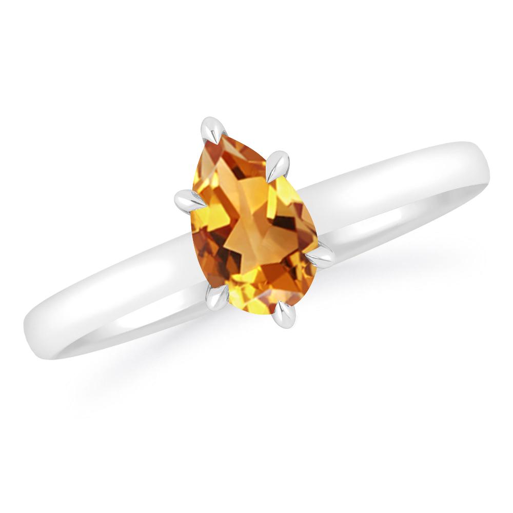 White Gold - Citrine