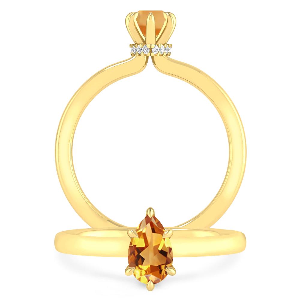 Yellow Gold - Citrine