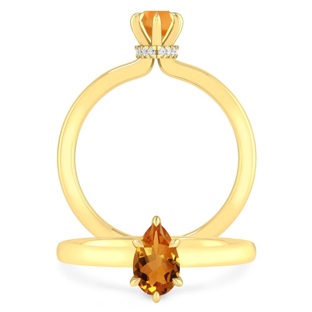 Yellow Gold - Citrine