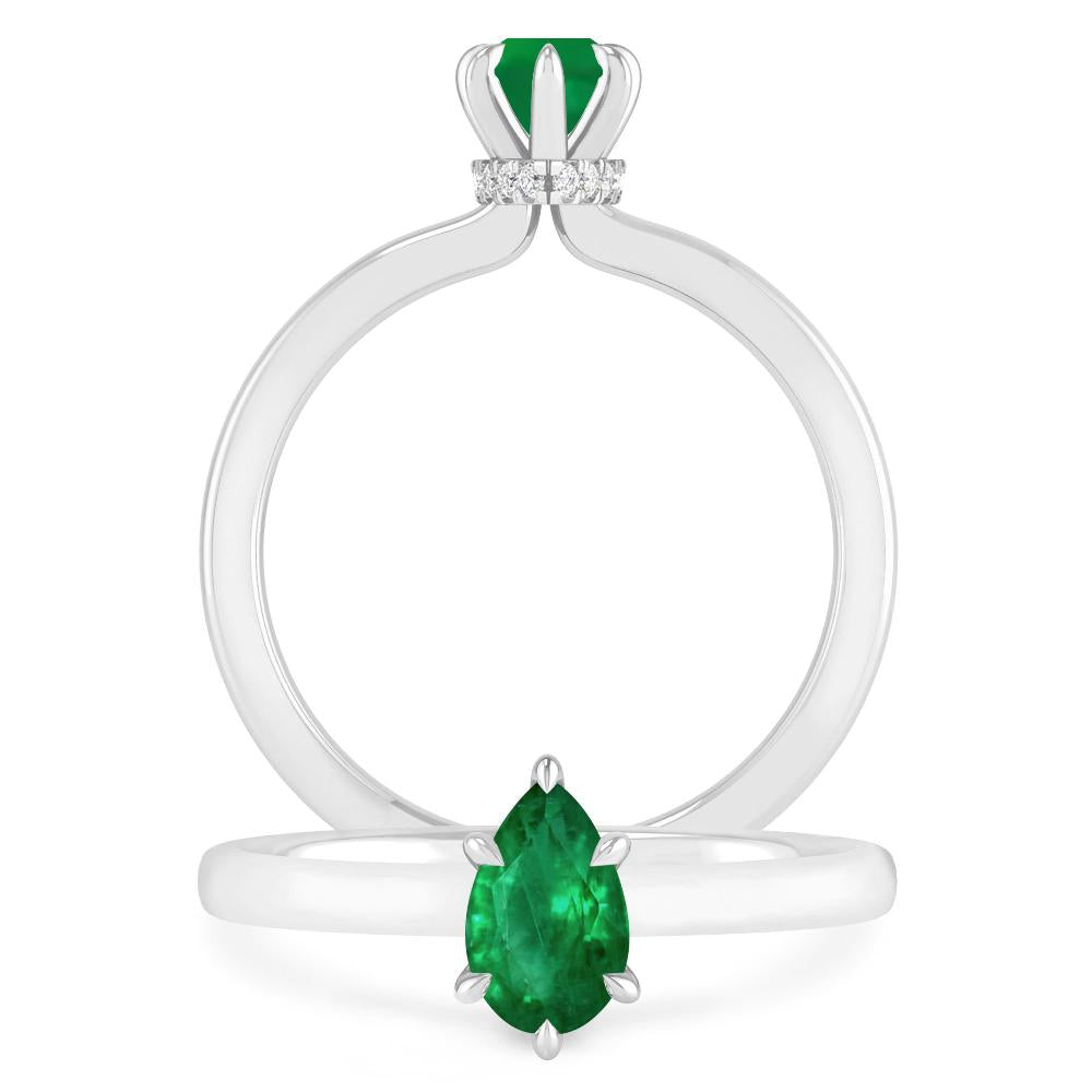 White Gold - Emerald
