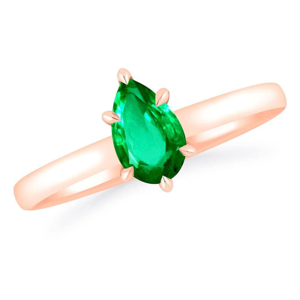 Rose Gold - Emerald