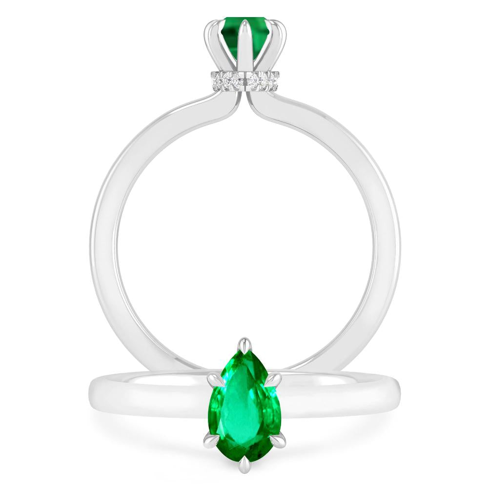 White Gold - Emerald