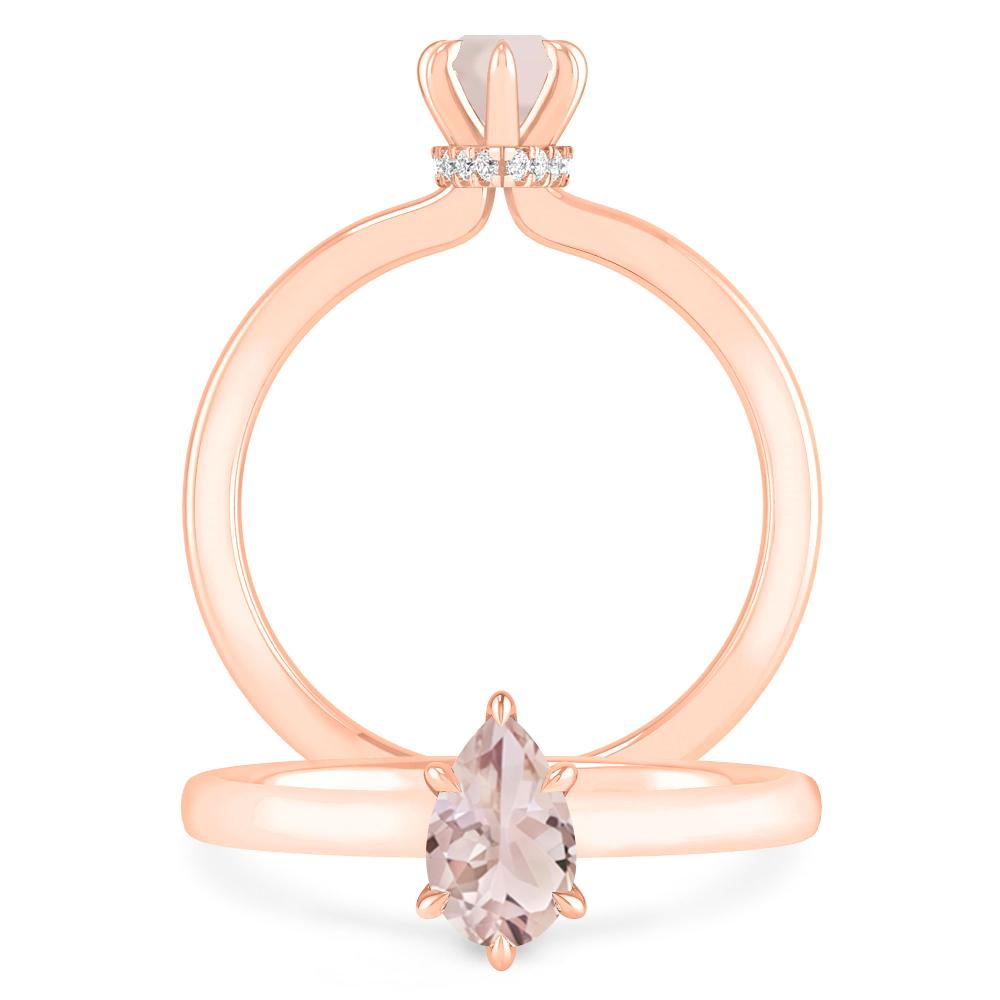 Rose Gold - Morganite