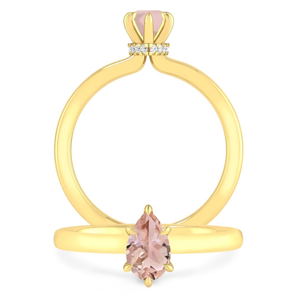 Yellow Gold - Morganite