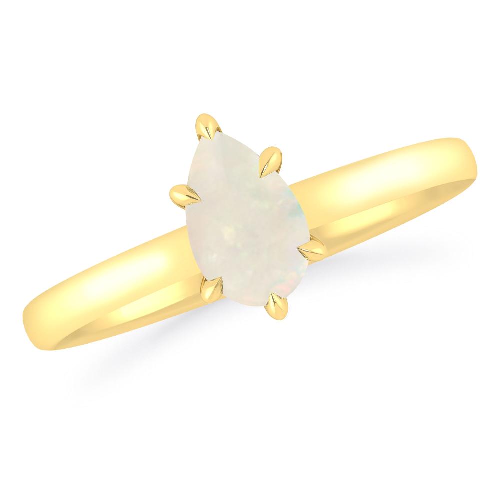 Yellow Gold - Opal
