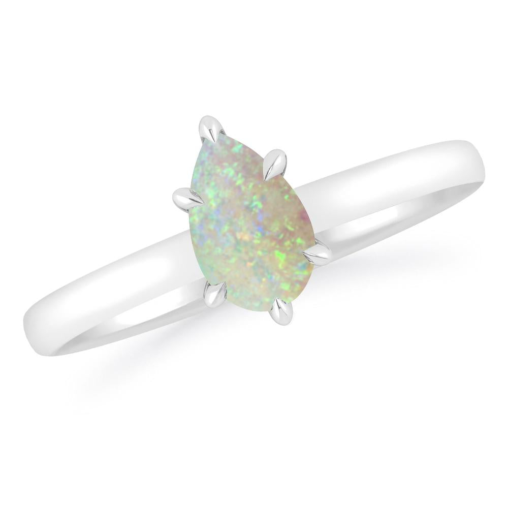 White Gold - Opal