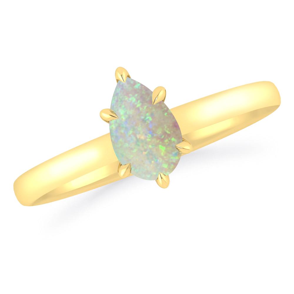 Yellow Gold - Opal