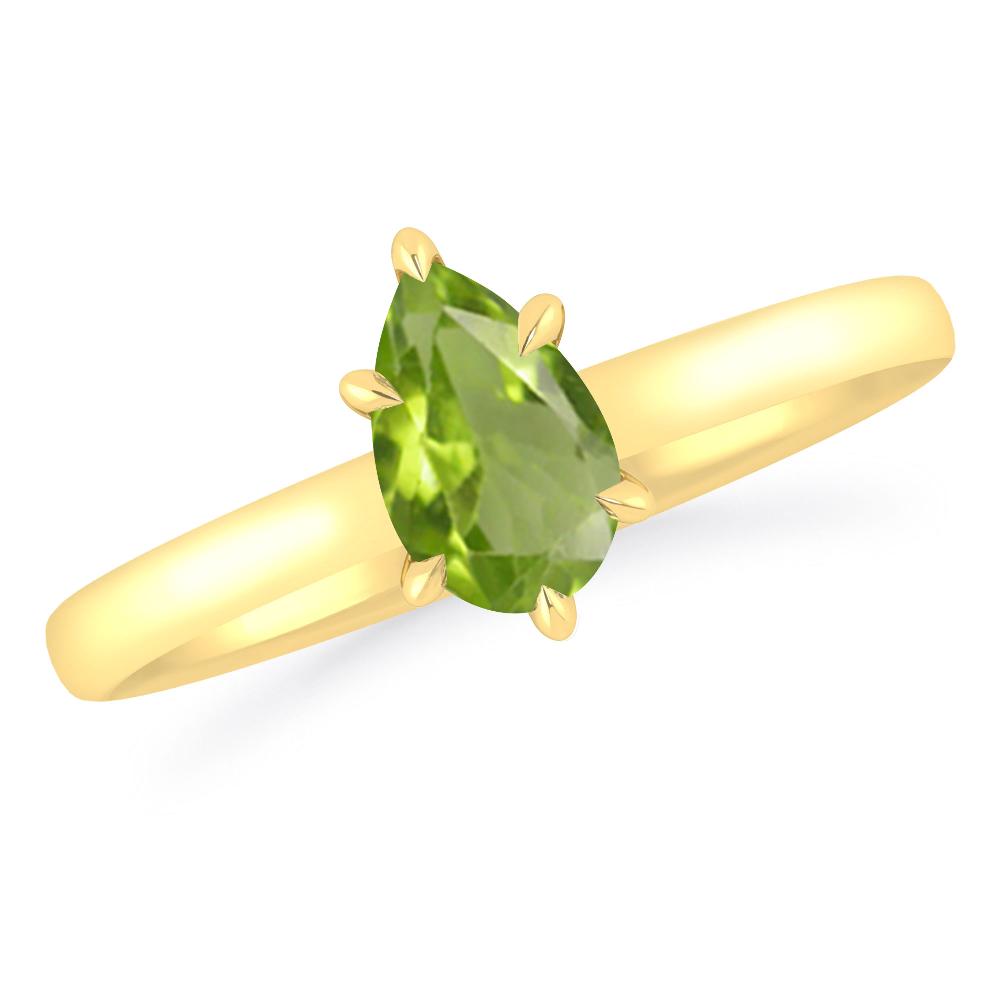 Yellow Gold - Peridot